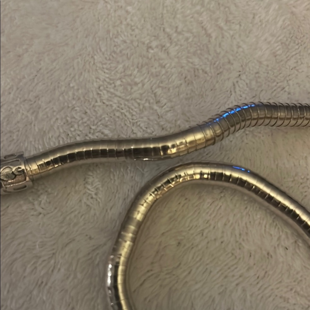 Silver Snake Necklace - Picture 3 of 12